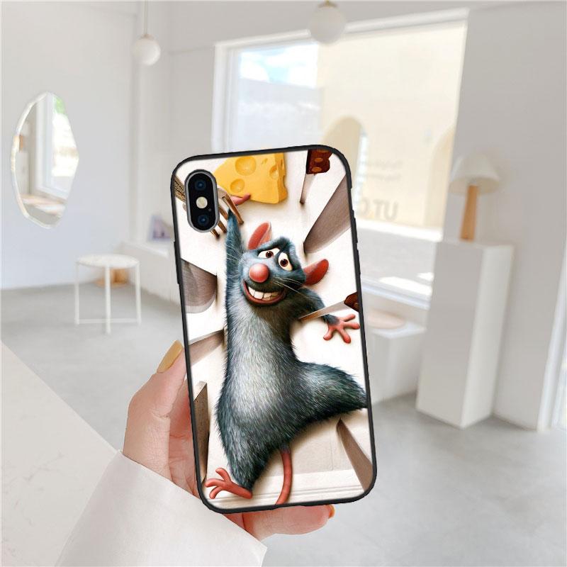 CJ43 Disney Ratatouille Soft Shell Phone Case for OPPO A3 Pro A72 A74 A76 A77 A77S A78 A79 A94 A95 A18 A40M A58