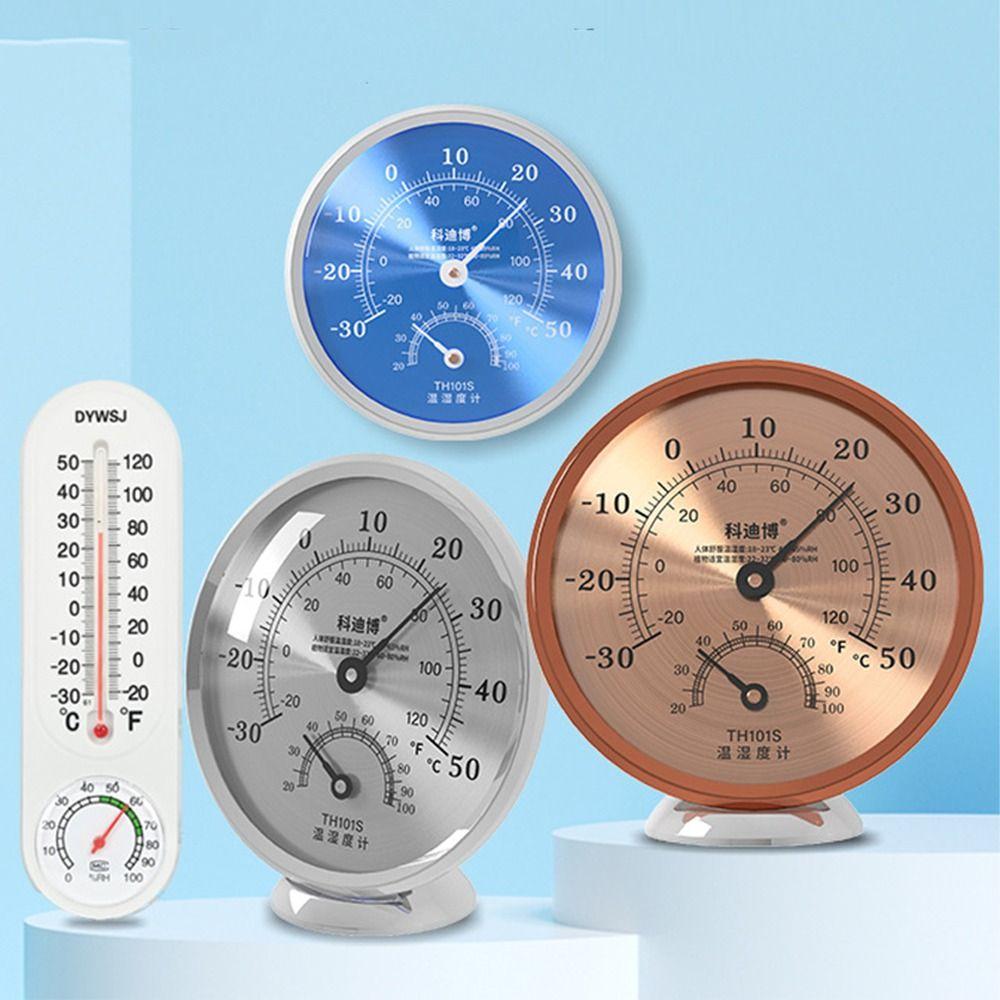 Velká čísla Bezdrátový vlhkoměr Mechanický vlhkoměr Nástěnný teploměr Pro vnitřní použití