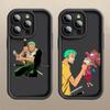 D-28 One Piece Zoro  Case for iPhone 15 14 13 12 8 Plus Samsung S24 S23 Ultra A04S A05S Huawei P40 P50 P60 Nova 11 Pro Max OPPO A17K Reno 10