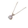 Zircon Geometric Necklace Niche Fashion New Design Pendant Temperament Exquisite Versatile Clavicle Chain