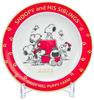 Yamaka Shoten "Peanuts" 2021 Year Plate Sn2021yp 20cm