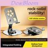 Metal Phone Stand With 360degree Rotation For Home Office And Travel Use