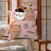 Cartoon Bubu and Dudu Pillow Anime Pillow Sofa Bed Head Pillow Cover Cushion Cover 45x45 cm Fashion