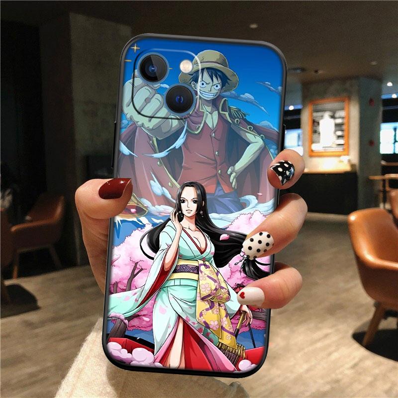 TR23 One Piece Boa Hancock Shell Phone Case for Samsung Galaxy S20 S21 S22 Ultra FE Plus A21S A22 A24 A25 A26 A30 A30S A31