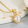 Pearl Necklace Neck Chain Light Luxury Clay Chain Gift