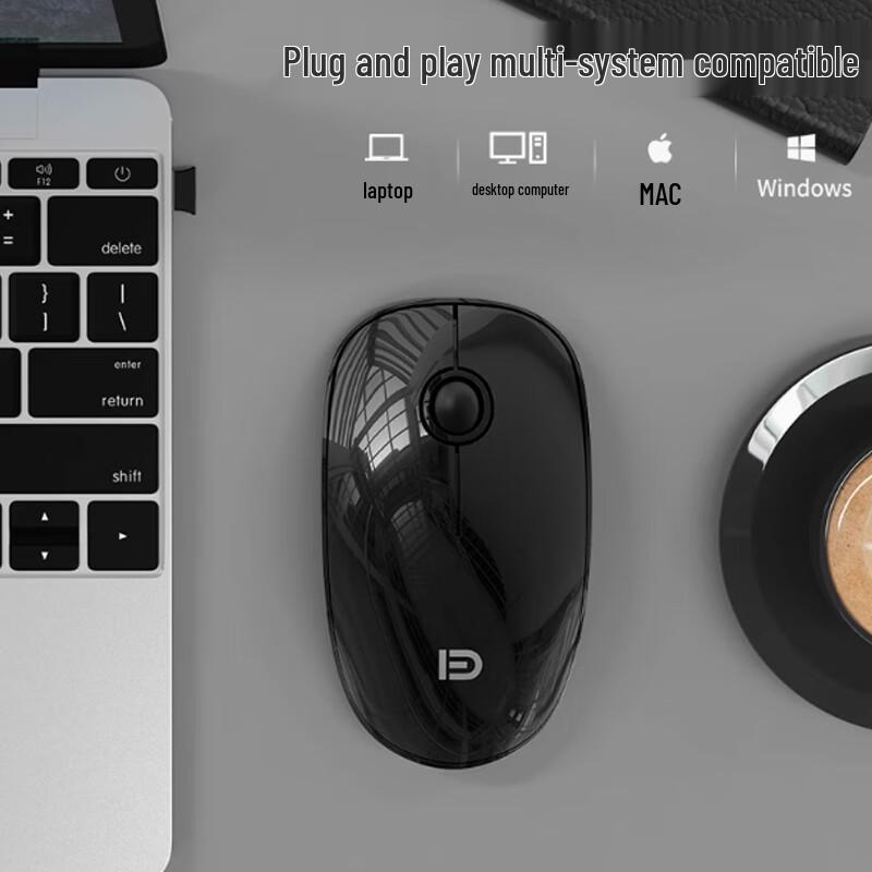 

Fude V8 Wireless Silent Ergonomic Office Mouse