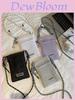 Small Breathable Mesh Bag With Adjustable Strap For Daily Casual Use