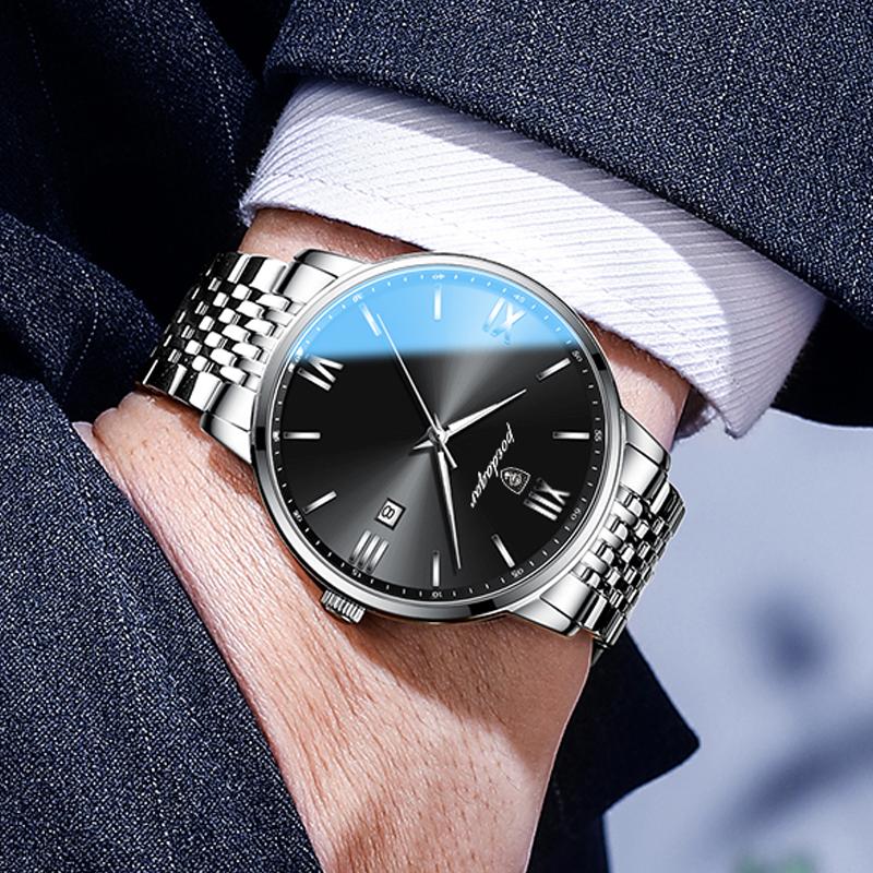 826 Top High Quality Sport Watches for Men Waterproof Classic Stainless Steel Fashion Man Wrist Business Quartz Watches