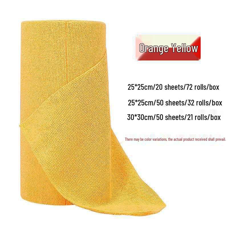 Multi-use Kitchen Disposable Hand-Tear Wiping Cloths (Dry/Wet) - Thickened, Magic Seamless Towels