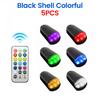 Solar Powered Cab Roof LED Lights 5pcs for Truck Trailer w/Remote