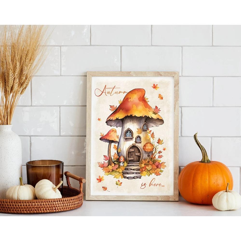 1pc Pumpkin Spice poster, Autumn poster, autumn decoration, Pumpkin, Autumn, Farm Fresh Pumpkins, autumn decoration poster,