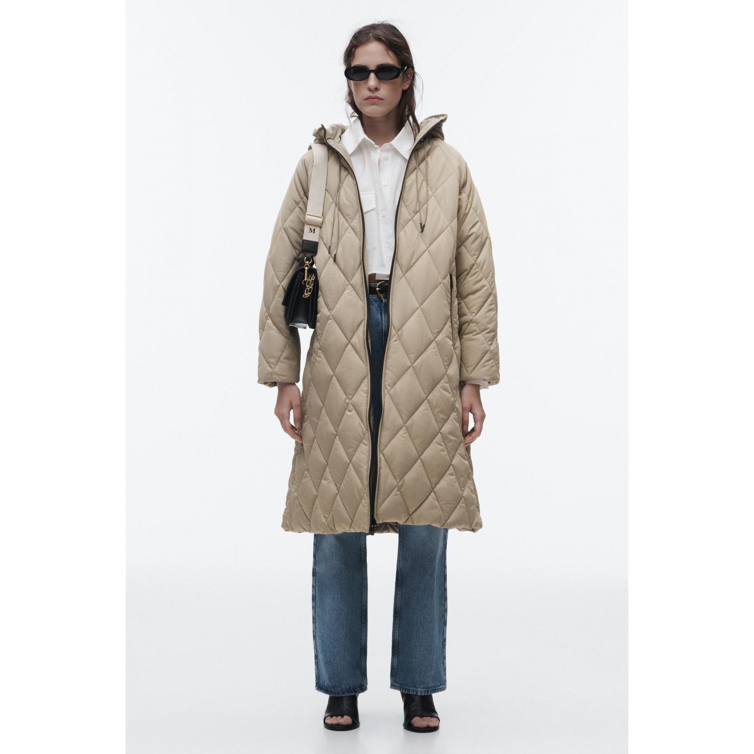 

QUILTED COAT WITH HOOD