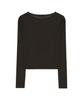 Nigaennikol [Essential] Wool Tencel Tee_Brown
