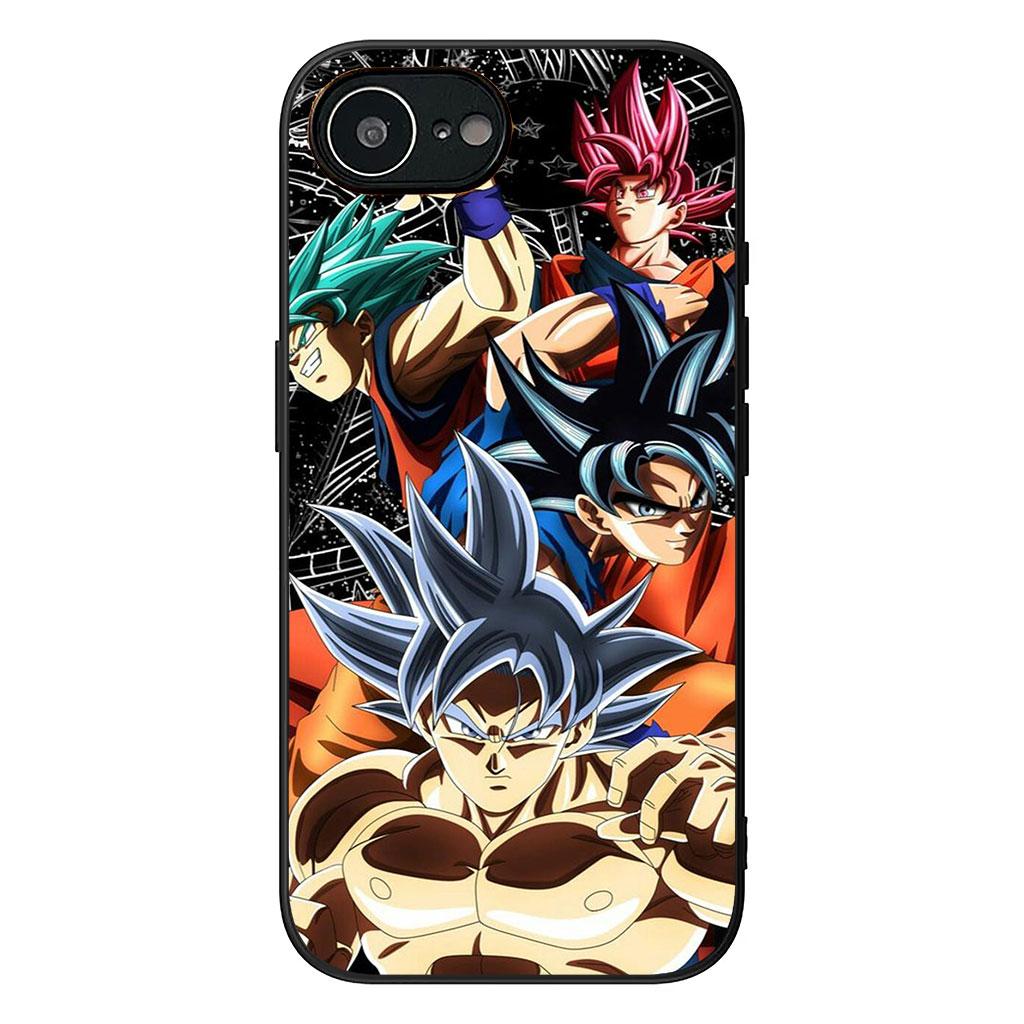 Wallpaper Dragon Goku Ball Z Phone Cover Case for Apple iPhone 16 15 14 Plus 13 12 Mini 17 Pro Max + ProMax 16E Air 16+ Casing