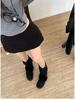 Women's Versatile Woolen Skirt Pants with Side Zipper - Stylish, Slimming, Two-Wear Design for Spring, Autumn, and Winter