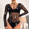 Women's Fashion Hollow Bling Lingerie Set Sexy Lingerie for Woman