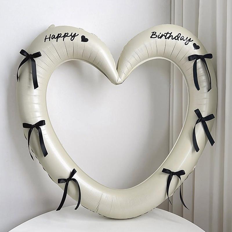 Heart Balloon Accessorie Birthday Party Ballon Decoration Cute Love Ballons Baby Shower Party Gifts Wedding Ballons Ornament