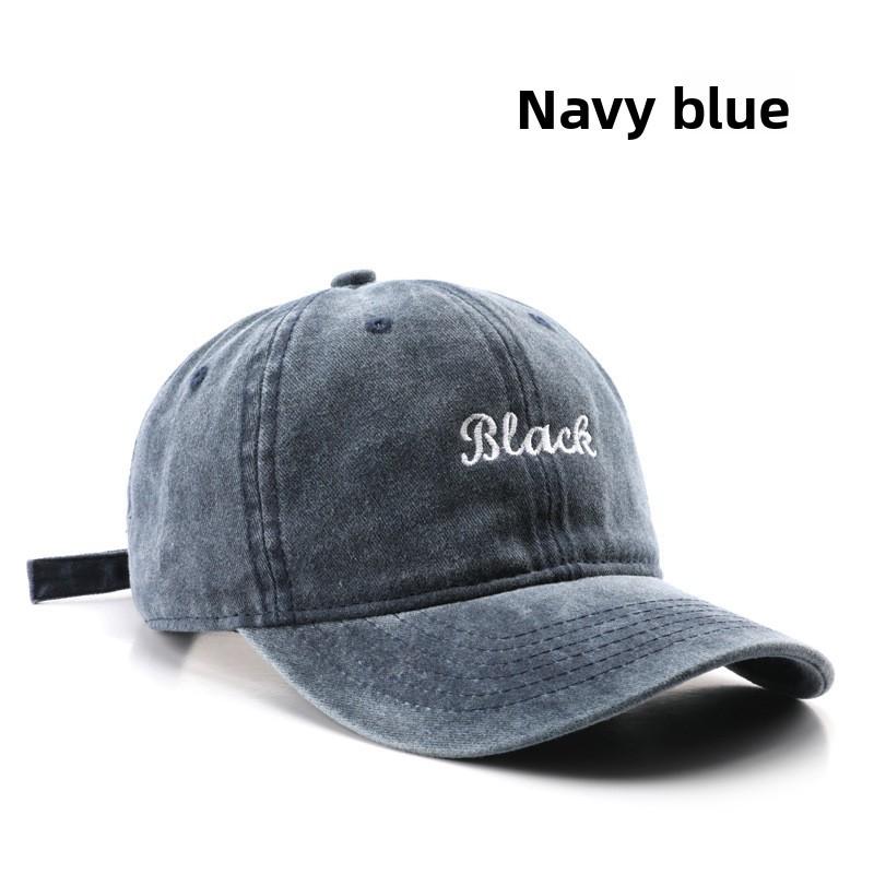 Street Style Cotton Baseball Cap With Embroidery For Casual Men Women Spring Summer
