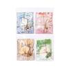Mo Mo Retro Journaling Set: 100 Sheets, 4 Styles, Double Enjoyment Series