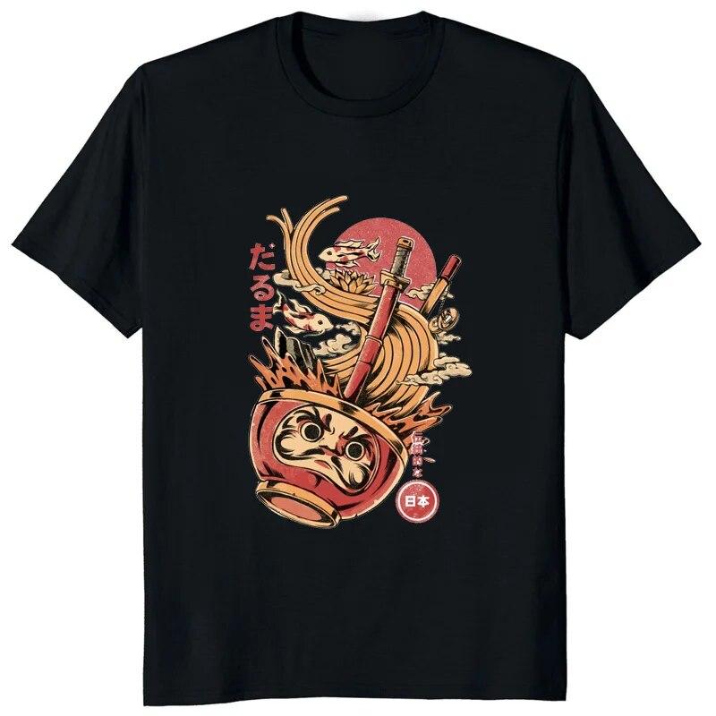Nouă sosire Mâncare japoneză Sushi Ramen Takoyaki Kaiju Tricou unisex cu imprimeu grafic Harajuku Hipster Tricou pentru femei Tricou casual de vară