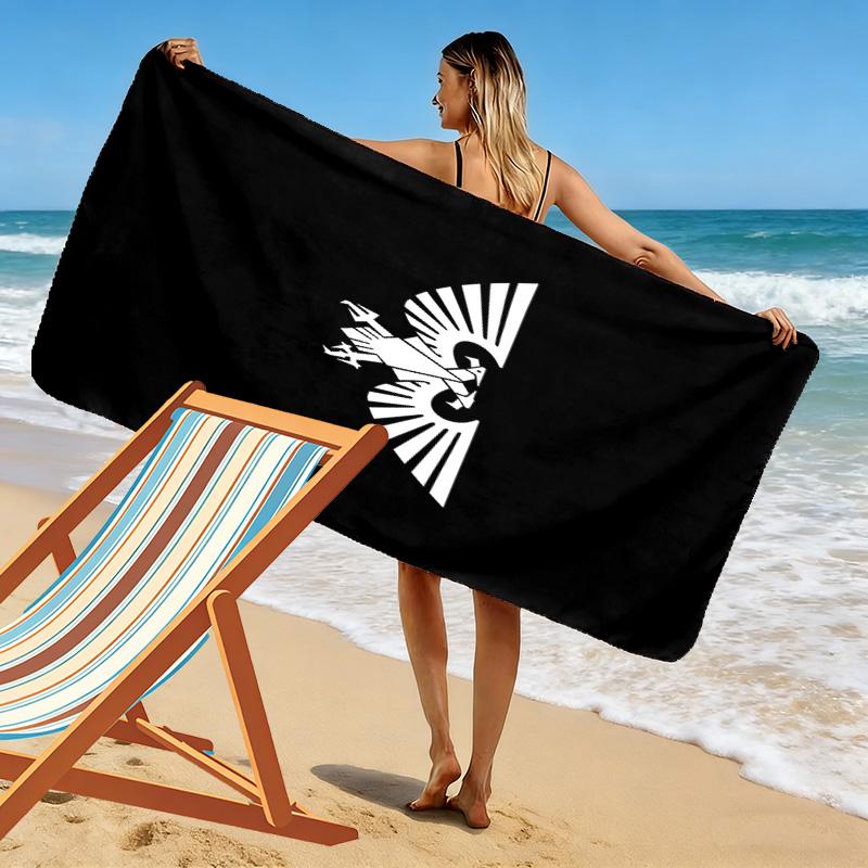 Imperium of Man Print Beach Towel, Large Soft Quick Dry Towel for Beach Camping Swimming