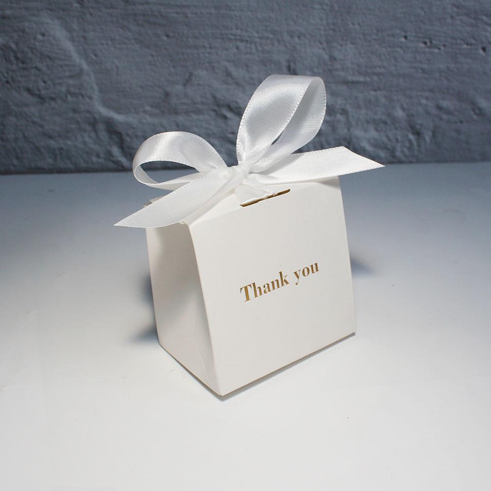 

3pcs Thank You Candy Box – Foil-Stamped Multicolor Gift Packaging Box for Weddings, Parties & Special Occasions