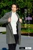 Long Chesterfield Coat stylish in this Chesterfield Long coat with a soft feel [GRADE] Men's [Look coat!] (M, Gray)