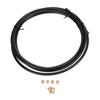 Hydraulic Disc Brake Hose Kit Black High Strength Stable Performance for BH59 Oil Disc Mountain Bike