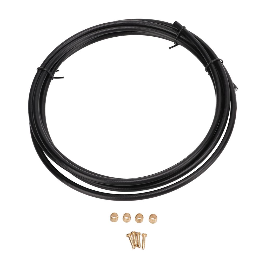 Hydraulic Disc Brake Hose Kit Black High Strength Stable Performance for BH59 Oil Disc Mountain Bike