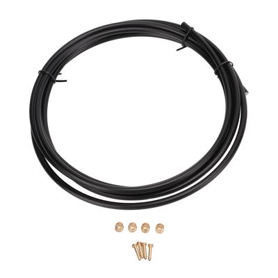 Hydraulic Disc Brake Hose Kit Black High Strength Stable Performance for BH59 Oil Disc Mountain Bike