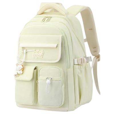 Anyshine Leichter Schulrucksack mit Rückenschutz für Mädchen