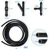 13 Pcs Car Windshield Washer Hose 4M Washer Fluid Hose With 12 Pcs Hose Connectors For Most Car Windshield Washer Tubing