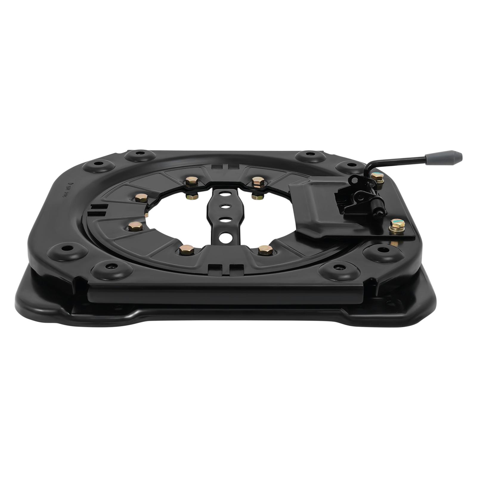 Universal Seat Swivel Base Load 130kg RV Caravan Steel Plate Swivel Seat Base 360 Degree Rotatable for RV Camper Bus