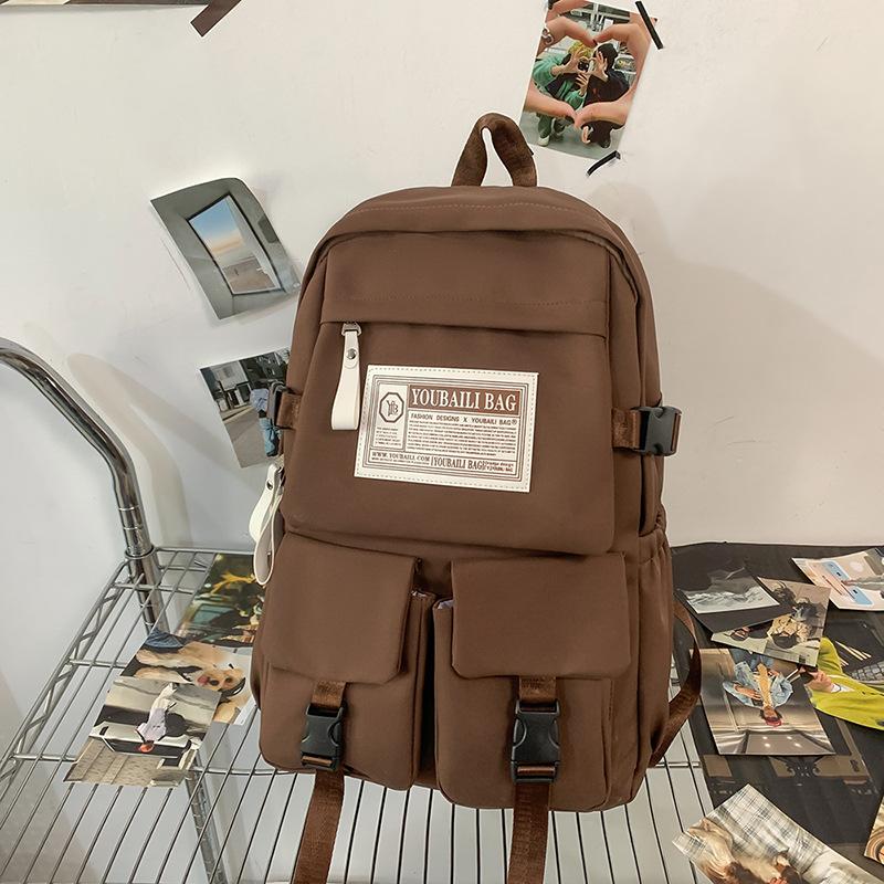 Large-capacity New Fashion Middle School Students Girls and Primary School Students High School Ins Backpack Backpack