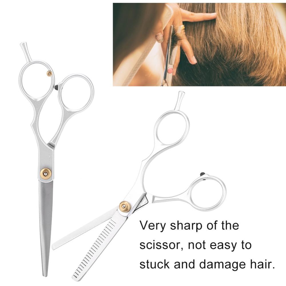 For Hair Salon Stainless Steel Hair Cutting Scissors Professional Premium Thinning Scissors Durable Barber Shear Home Use
