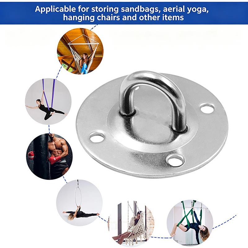 Rust Proof Stainless Steel Hammock Suspension Bracket Ceiling Hook 500LBS Load for Outdoor Patio Hammock Chair Hanging