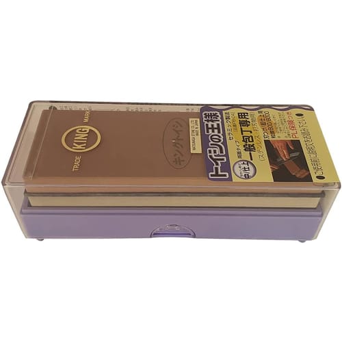

Точильный камень King, Король Тоиши, PB-04 (только для обычных ножей), 185 x 63 x 25 мм, Зернистость: #800/#6000, для заточки и суперфинишинга