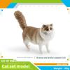Maine Cat Ragdoll Coon Pvc Realistic Model Toys For Kids Learning And Decor Home