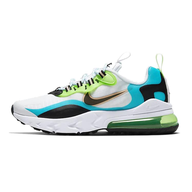 

новые Nike Air Max 270 React Oracle Aqua Ghost Green GS 37.5