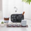 Nanshan Ceramic Portable Travel Tea Set (1 Pot, 3 Cups)