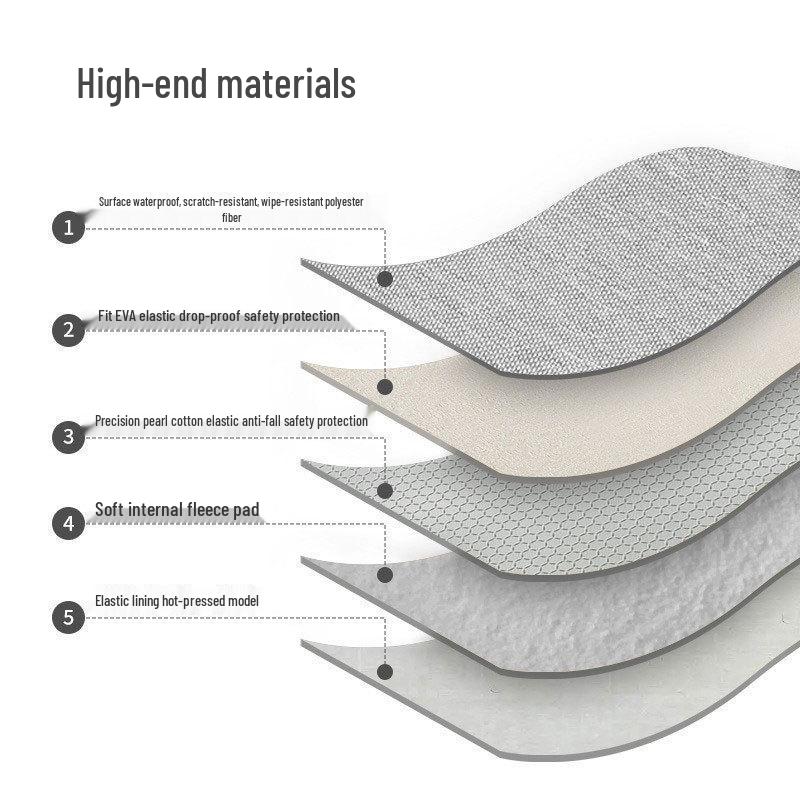 Waterproof Single-Shoulder Laptop Handbag Briefcase with Logo Customization