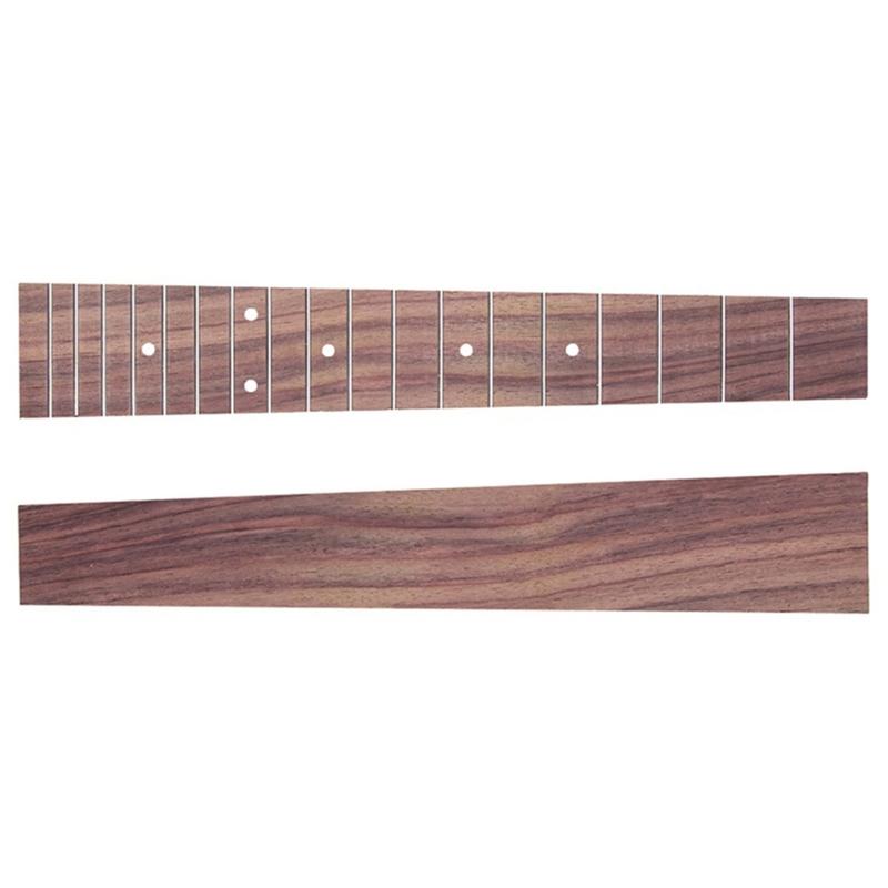 Ukulele Neck Rosewood Fingerboard DIY 23/ 26" Ukulele Kit Easy to Install