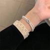 Fragment Silver Refined Pearl Bracelet For Women Timeless Fashion Accessory