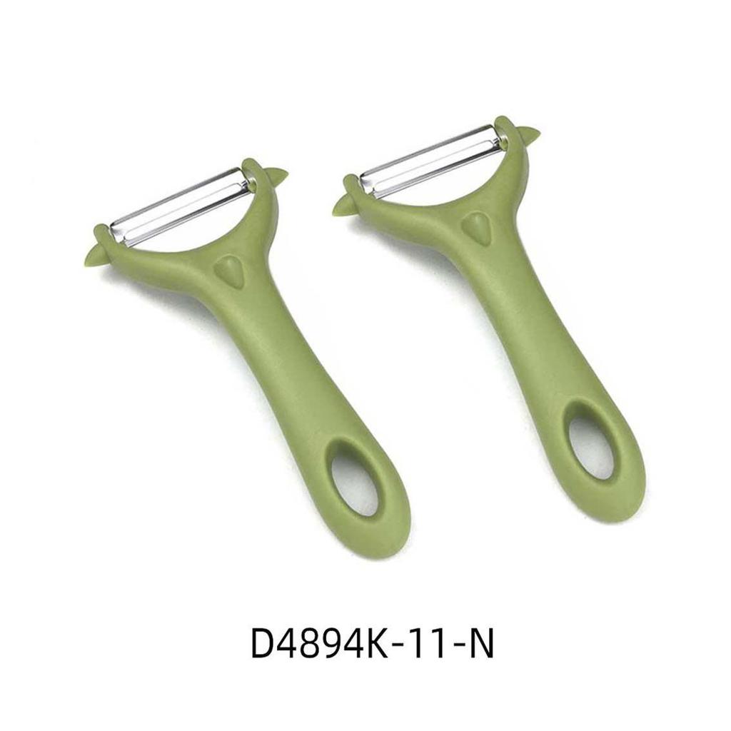Stainless Steel Melon & Vegetable Peeler with Plastic Handle for Kitchen Use