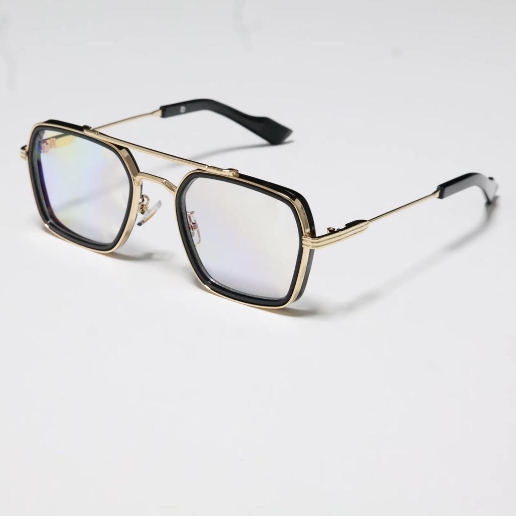 Classic Metal Square Sunglasses For Men Male Women Luxury Brand Designer Vintage Popular Outdoor Driving Punk Sun Glasses Uv400