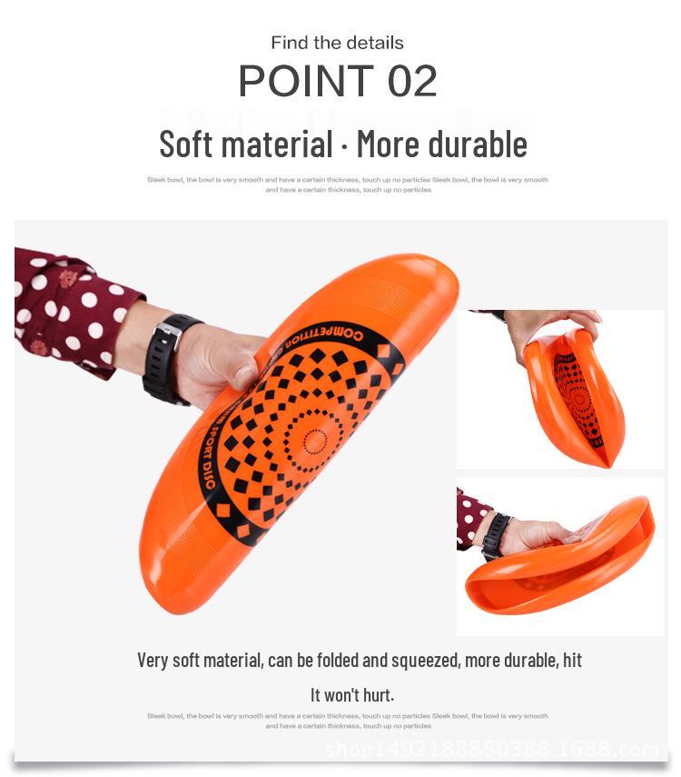 Frisbee Resistente per Animali: Giocattolo da Spiaggia e Sport Durevole da 175g, 27cm per Cani