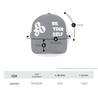 American Flat-Brim Cap with 3D Embroidered Custom Letters - High-Quality Trendy Baseball Hat