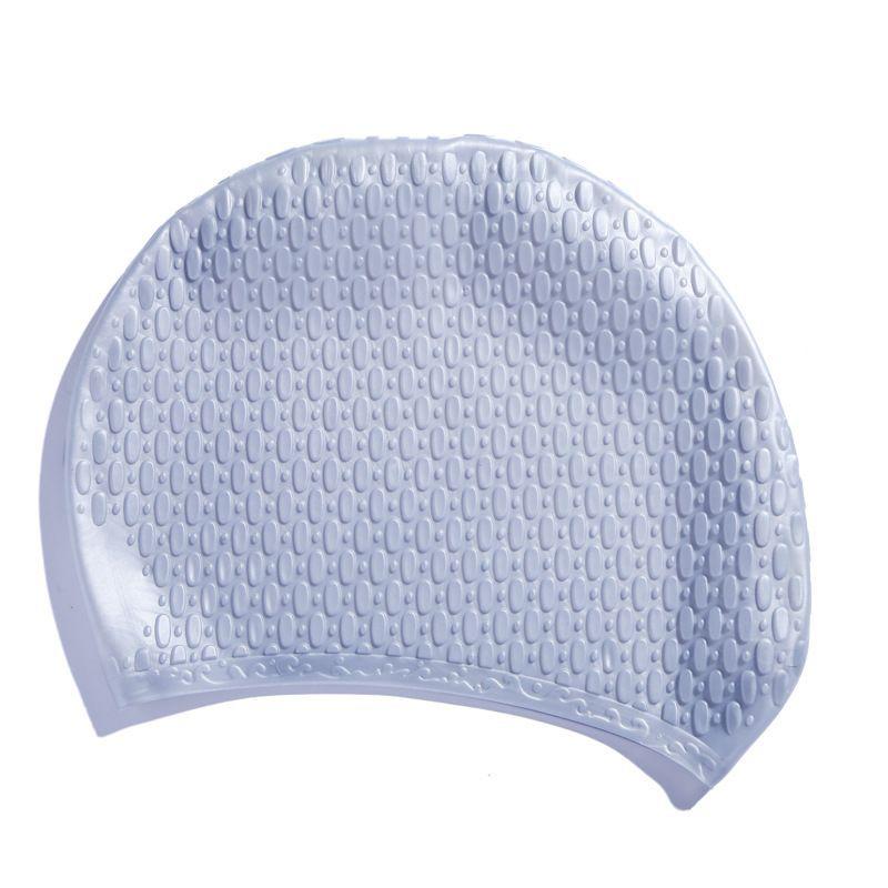 Silicone Swimming Cap Fit For Adults Waterproof Ear-Protecting Comfortable High-Elasticity Water Swimming Cap Swim Caps Fit For Women
