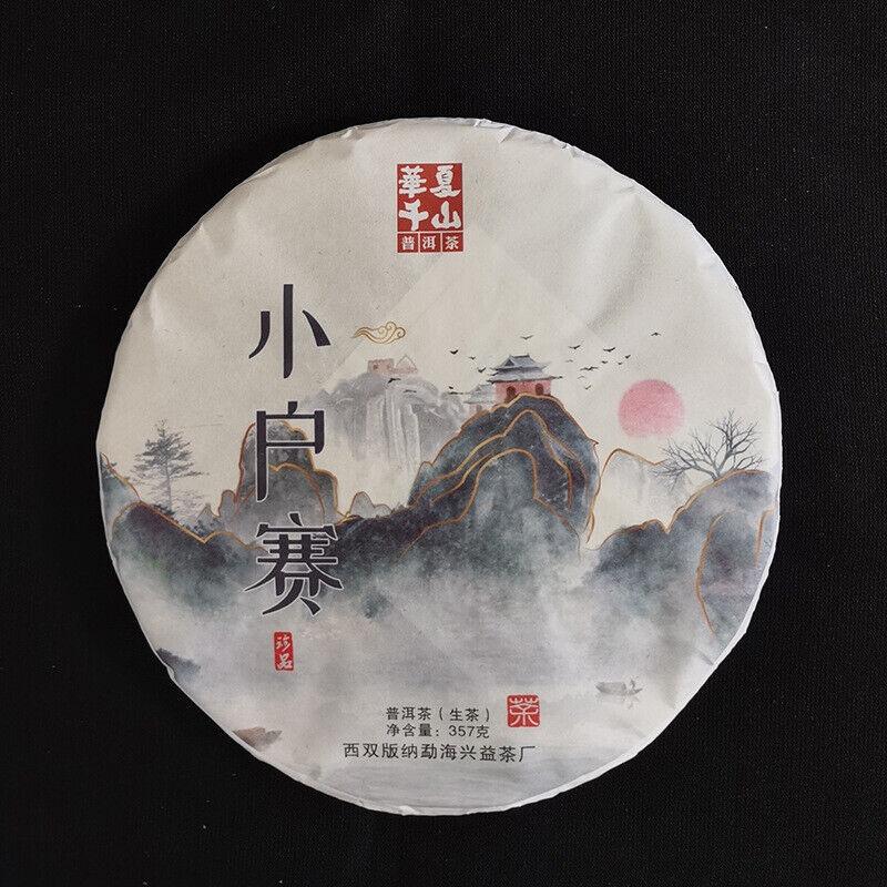 357g Yunnan Pu'er Raw Tea Lincang Herbata wiosenna Xiaohuosai Pu'er Tea Pu'er Tea Cake
