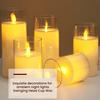Flickering Flameless LED Candles Battery Operated Fake Electric LED Tea Lights for Wedding Aniversary Halloween Christmas Table Centerpiece